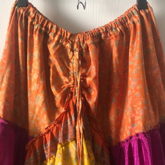 Gypsy ruffled maxi skirt - Picture 3 of 5